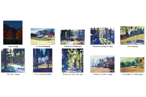 Laendliche Gegend waelder