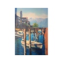 Tessin 022 Hafen Vira 2000 90x65cm