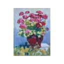 Abstrakt Stil Leben 006 Blumenvase 60x80cm